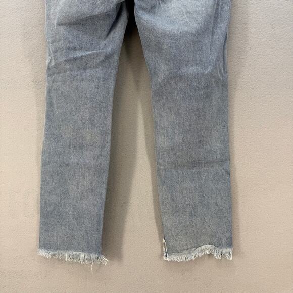 Pol Anthropologie Women's Reckless Boyfriend Distressed Jeans SMP35 Sz.M Preppy - Picture 5 of 16